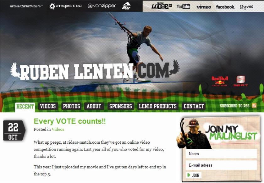 Ruben lenten web site